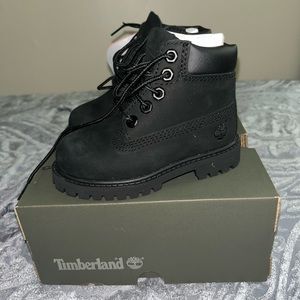 Black Timberland Boots size 6c